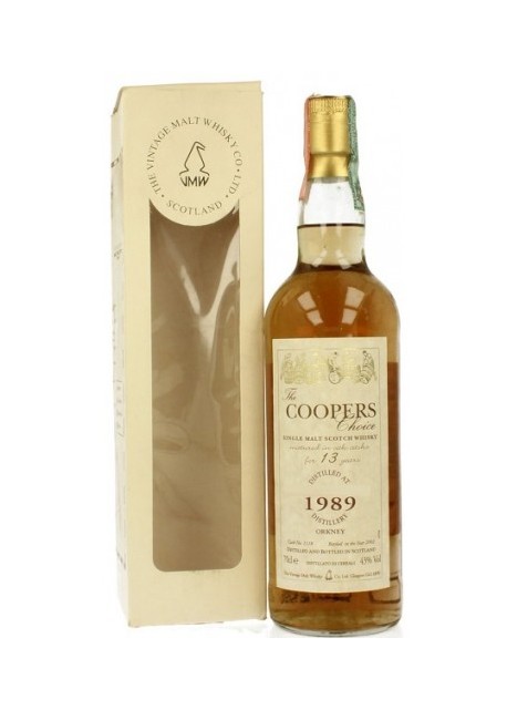 Whisky The Coopers Choice Mortlach 1989 0,70 lt.