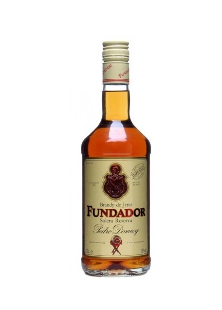 Brandy Fundador Pedro Domecq 0,70 lt.
