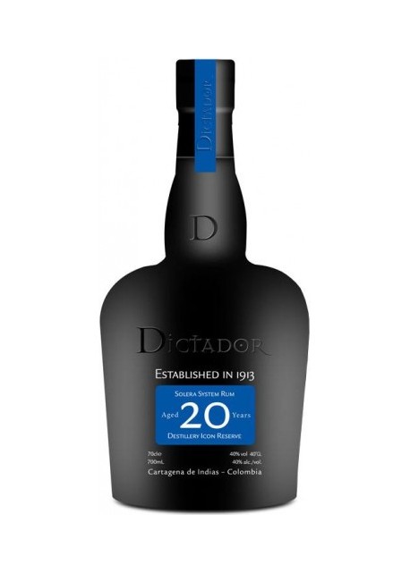 Rum Dictador 20 anni 0,70 lt.