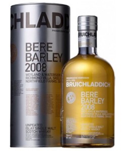Whisky Bruichladdich Bere Barley 2008 Single Malt 0,70 lt.