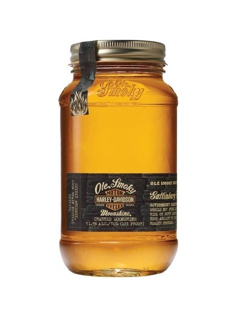 Whisky Moonshine Ole Smoky Harley Davidson 0,70 lt.