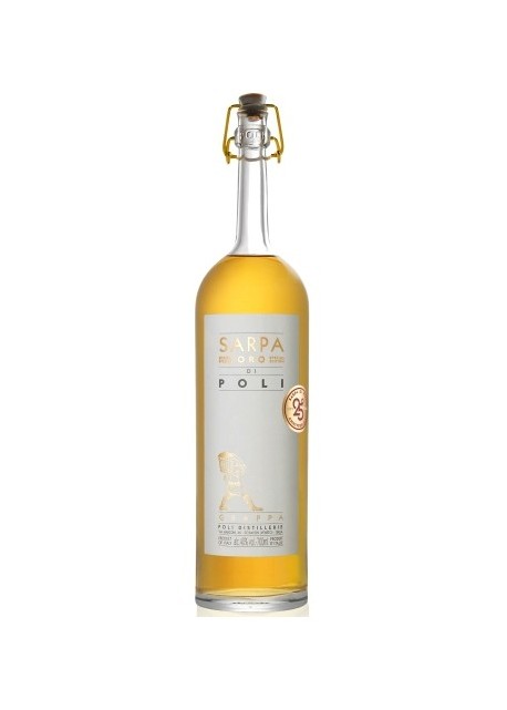 Grappa Poli Jacopo Sarpa Oro 0,75 lt.