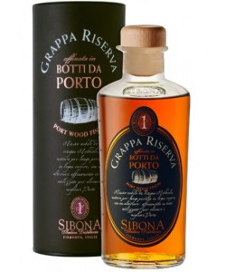 Grappa Botti di Porto Nebbiolo Sibona Riserva 0,500 lt.
