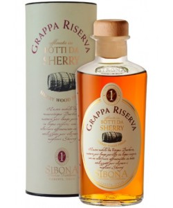 Grappa Invecchiata in Botti da Sherry Sibona 0,50 lt