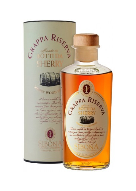 Grappa Invecchiata in Botti da Sherry Sibona 0,50 lt