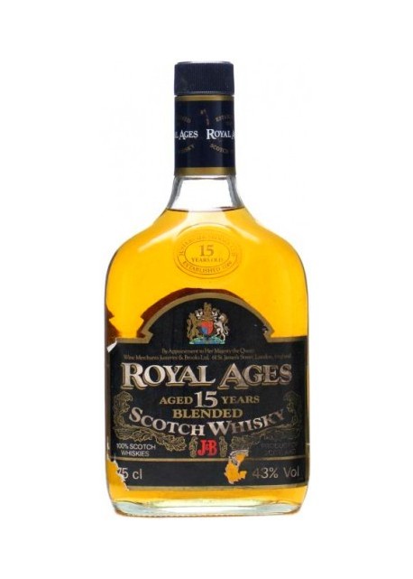 Whisky Royal Ages 15 Anni J&B 0,75 lt.