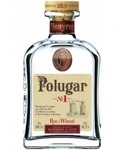 Vodka Polugar N°1 Rye & Wheat 0,70 lt