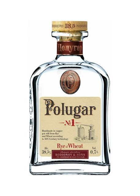 Vodka Polugar N°1 Rye & Wheat 0,70 lt