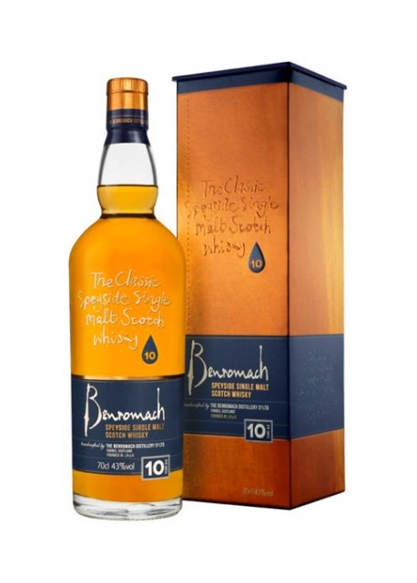 Whisky Benromach Single Malt 10 Anni 0,70 lt.