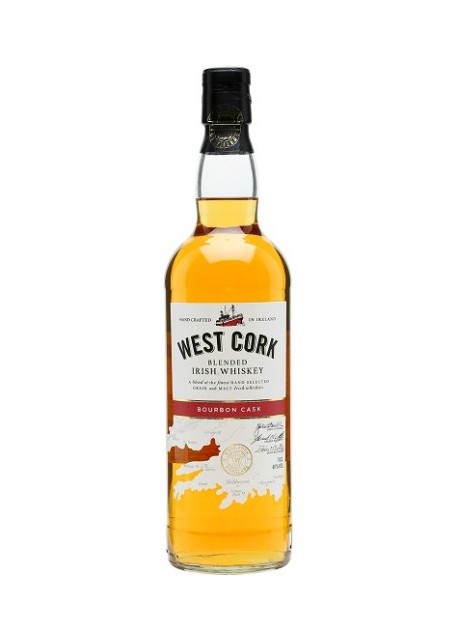 Whiskey West Cork Irish Classic Blend 0,70 lt.