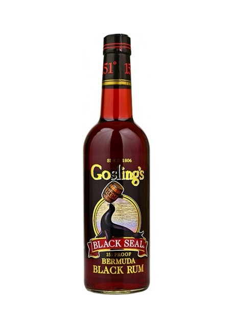Rum Gosling's 151 Proof Bermuda Black 0,70 lt.