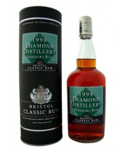Rum Demerara Diamond Distillery Bristol 1998 0,70 lt.