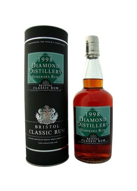 Rum Demerara Diamond Distillery Bristol 1998 0,70 lt.