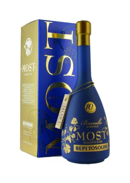 Acquavite D' Uva Most Brunello 10 Anni Barrique Bepi Tosolini 0,70 lt.