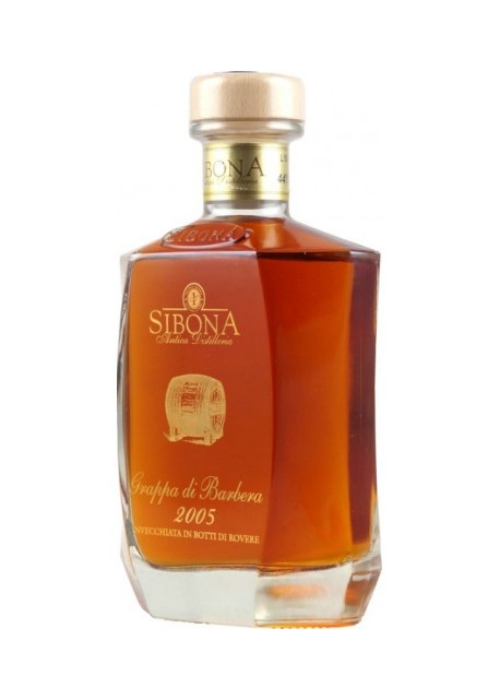 Grappa Sibona Barbera Millesimata 2009 0,70 lt.