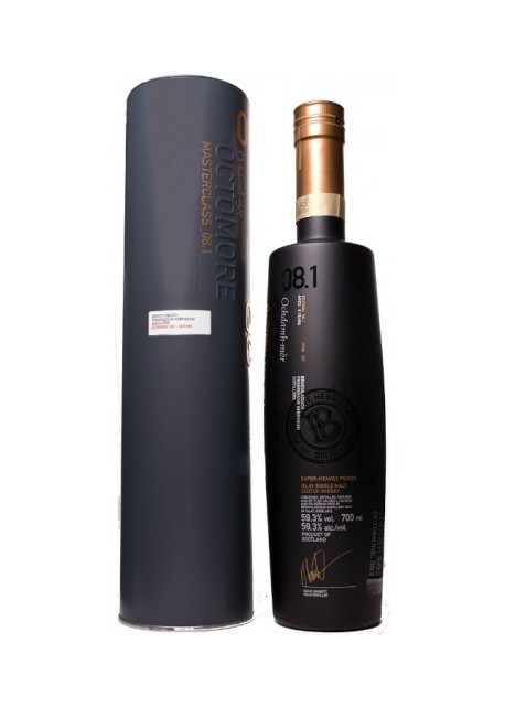 Whisky Octomore Edition: 08.1 0,70 lt.