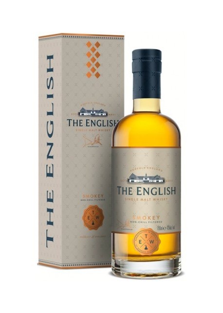 Whisky The English Single Malt Smokey 0,70 lt.