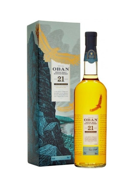 Whisky Oban Single Malt 21 Anni Limited Release 0,70 lt.