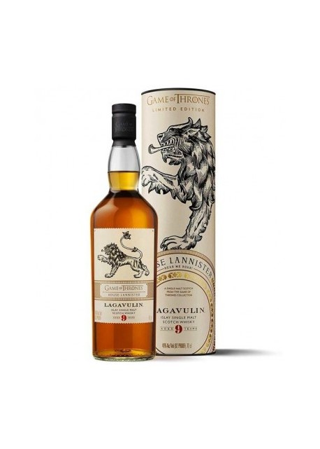Whisky Lagavulin Single Malt 9 Anni Game Of Thrones Limited Edition 0,70 lt.