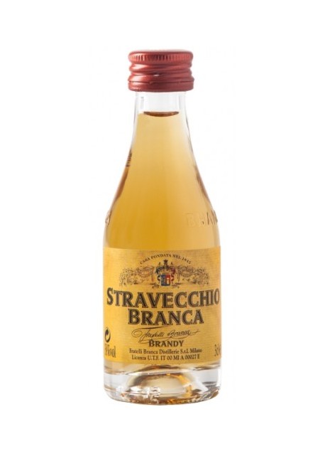 Brandy Stravecchio Branca mignon 3 cl.