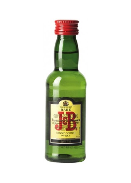 Whisky J & B mignon 5 cl.