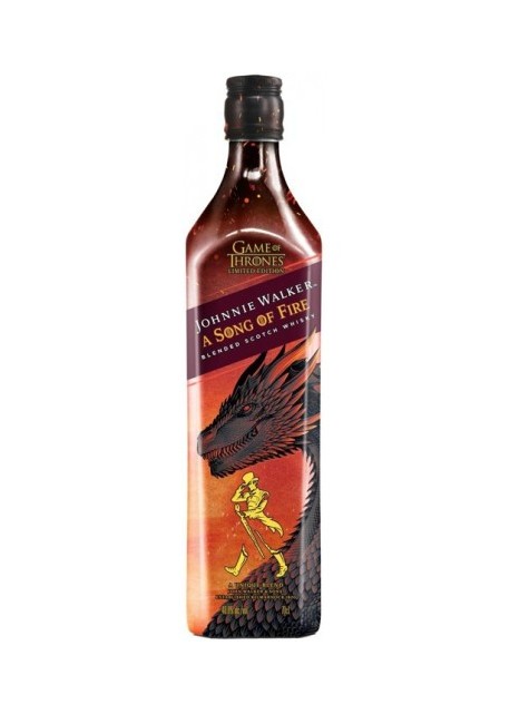 Whisky Johnnie Walker a Song of Fire White Walker Limited Edition Game of Thrones 0,70 lt.