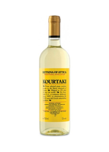 Retsina Of Attica Kourtaki 0,75 lt.