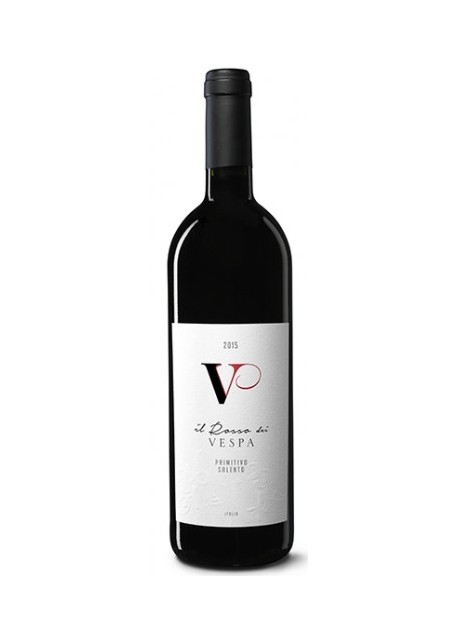 Il Rosso dei Vespa Primitivo di Manduria 2018 0,75 lt.