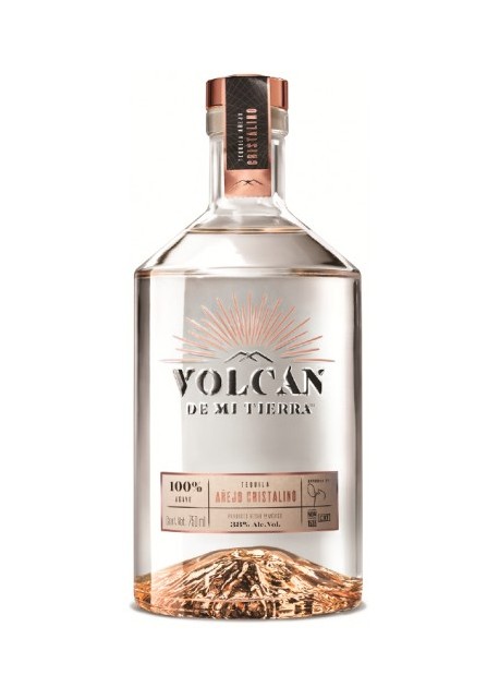 Tequila Volcan Anejo Cristalino 0,70 lt.