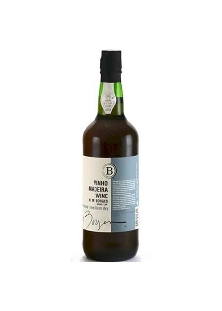 Madeira h.m. borges Medium Dry liquoroso 0,75 lt.