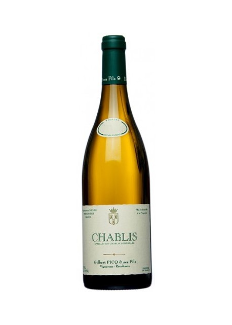 Chablis Gilbert Picq 2019 0,75 lt.