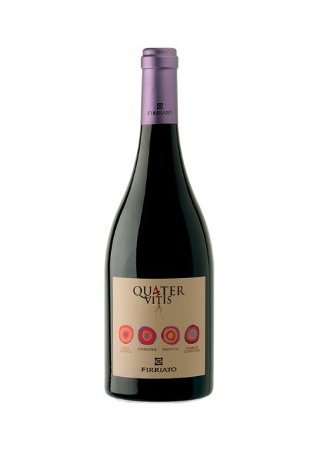 Quater Vitis Rosso Firriato 2015 0,75 lt.