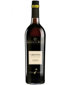 Sherry Medium Cristina Gonzalez Byass 0,75 lt.