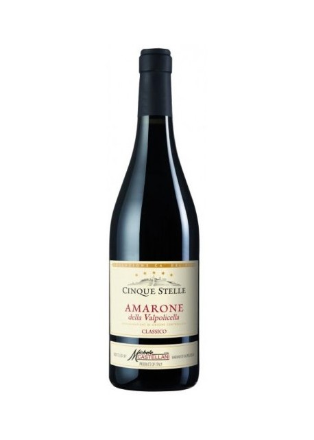 Amarone della Valpolicella Classico DOCG Castellani Cinque Stelle 2016