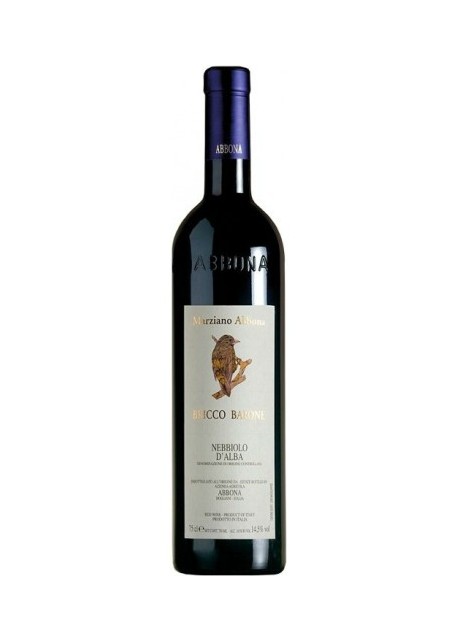 Nebbiolo d'Alba Marziano Abbona Vigneto Bricco Barone 2019 0,75 lt.