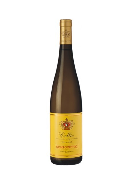 Friulano Schiopetto 2019 0,75 lt.