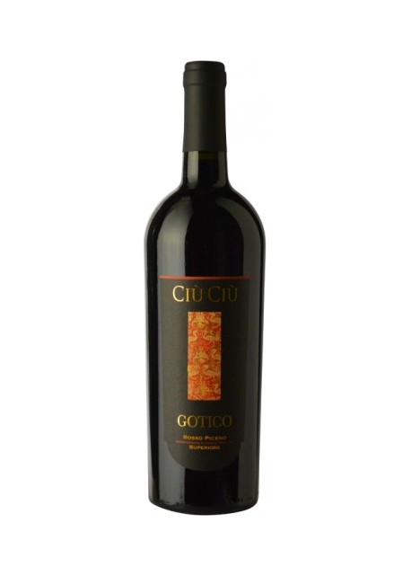 Rosso Piceno Gotico Superiore Ciù Ciù 2017 0,75 lt.