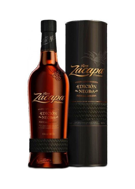 Rum Zacapa Centenario Gran Reserva Edicion Negra Solera 0,70 lt.