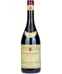 Barbera La Bogliona Scarpa 2013 0,75 lt.