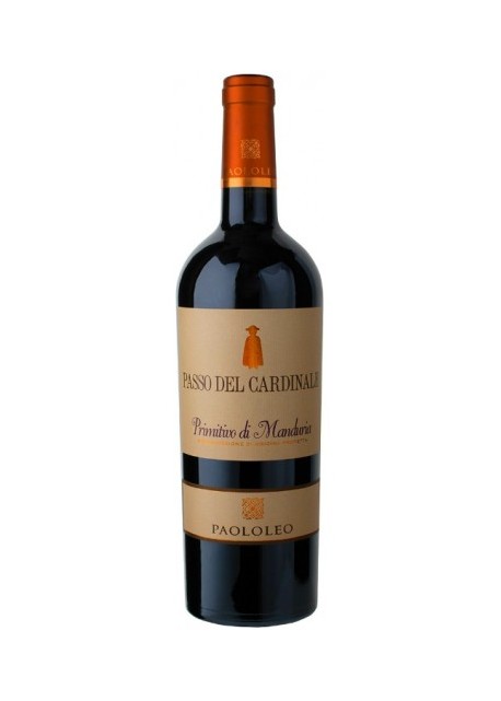 Primitivo di Manduria Passo del Cardinale Paololeo 2021 0,75