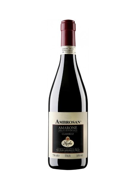 Amarone della Valpolicella Ambrosan Nicolis 2013 0,75 lt.