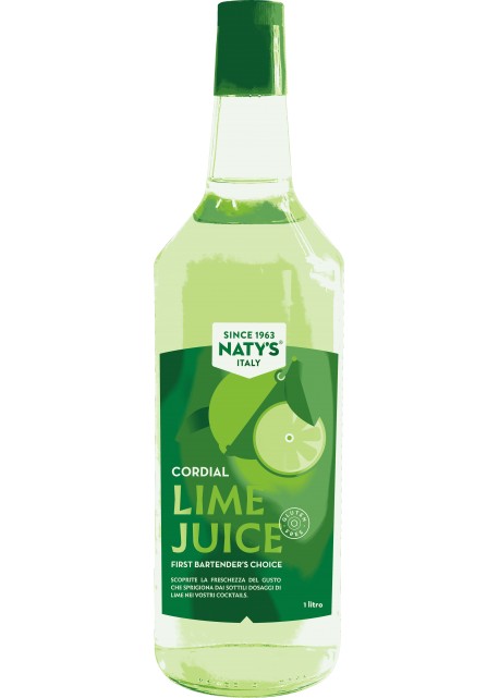 Sciroppo Cordial Lime Juice Naty's 1 lt.