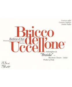 Etichetta Barbera d'Asti DOCG Braida Bricco dell'Uccellone 2013