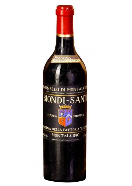 Brunello di Montalcino Biondi Santi Riserva 1955