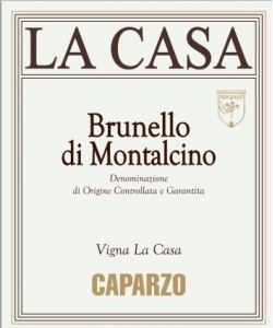 Brunello di Montalcino Caparzo Vigna La Casa 2010