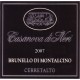 Etichetta Brunello di Montalcino Casanova Neri Cerretalto 2007