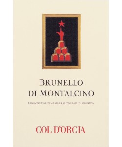 I formati del Brunello di Montalcino Col d'Orcia 2010