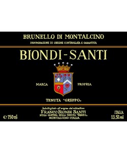 Brunello di Montalcino Biondi Santi 2009