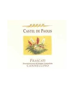 Frascati DOC Castel De Paolis Cannellino 2004