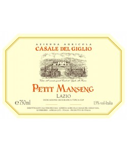 Lazio IGT Casale Del Giglio Petit Manseng 2013